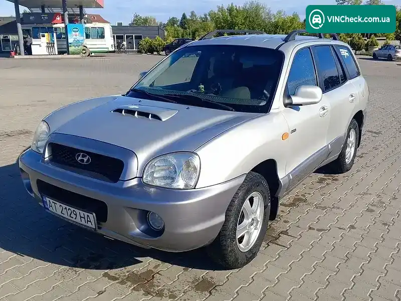 Hyundai Santa FE 2001, фото з оголошення 1 з 10, VIN KMHSC81VP2U174712