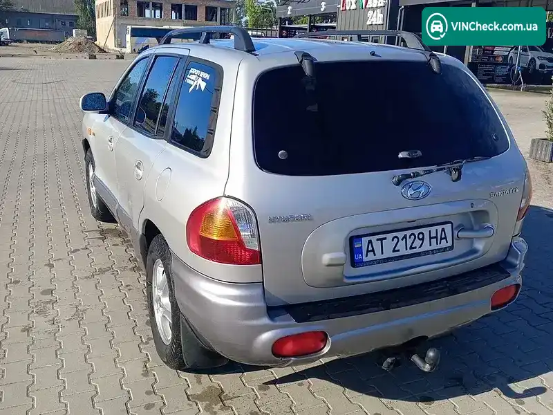 Hyundai Santa FE 2001, фото з оголошення 2 з 10, VIN KMHSC81VP2U174712