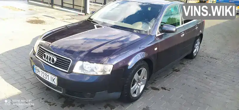 Audi A4 2001, фото з оголошення 1 з 11, VIN WAUZZZ8EZ1A040503