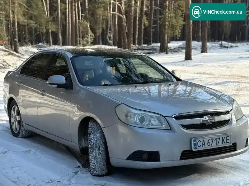 Chevrolet Epica 2008, фото з оголошення, VIN Y6DLA69LE8B117091