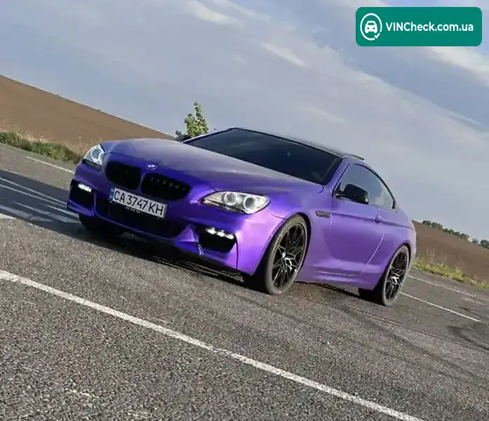 BMW 6 Series 2012, фото з оголошення 2 з 9, VIN WBALX5C50CC894370