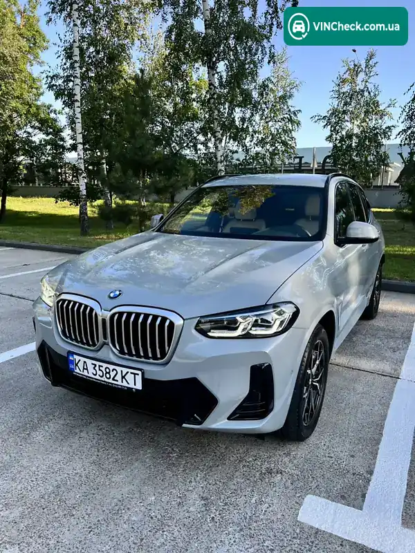 BMW X3 2022, фото з оголошення 1 з 20, VIN WBA25DP050N153657