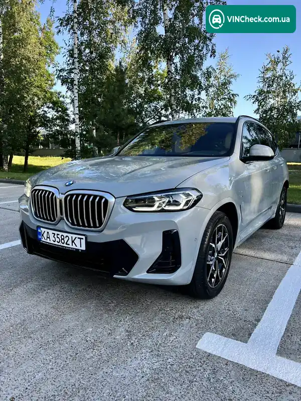 BMW X3 2022, фото з оголошення 2 з 20, VIN WBA25DP050N153657