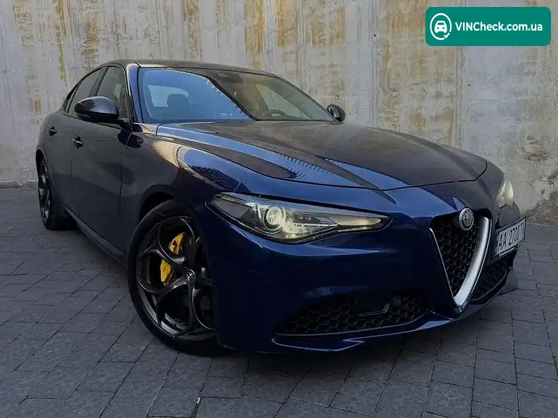 Alfa Romeo Giulia 2018, фото з оголошення 1 з 20, VIN ZARFANBN6K7609445