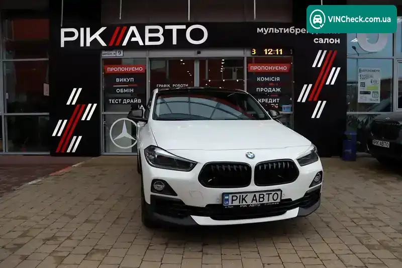 BMW X2 2018, фото з оголошення 1 з 21, VIN WBAYL11080EG02775