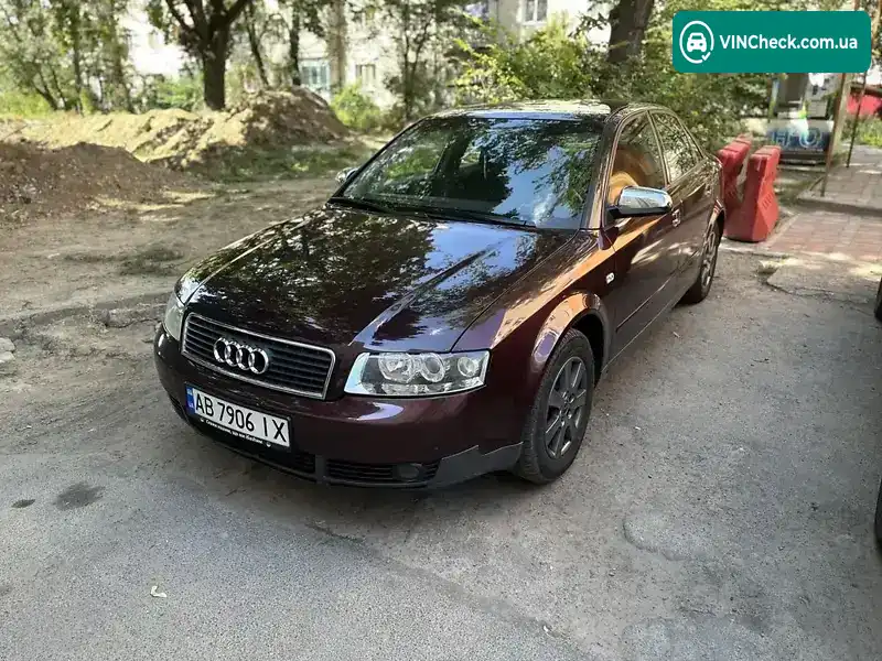 Audi A4 2001, фото з оголошення 1 з 8, VIN WAUZZZ8EZ1A065295