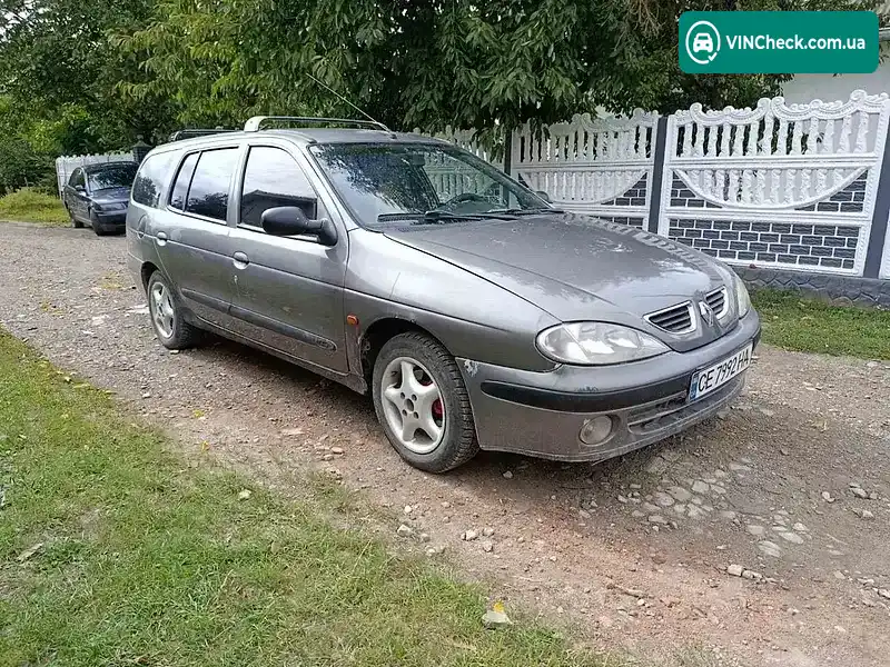 Renault Megane 1999, фото з оголошення 1 з 10, VIN VF1KA0W0519541163