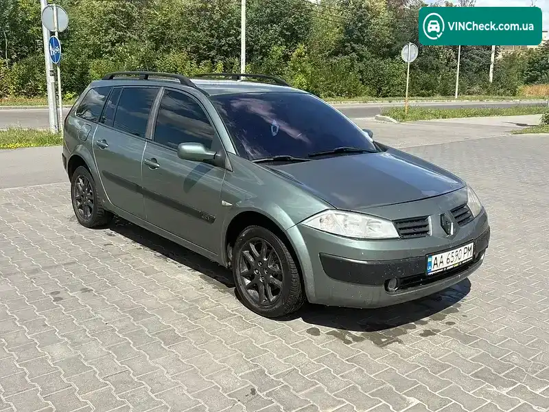Renault Megane 2004, фото з оголошення 1 з 12, VIN VF1KMR20531300732