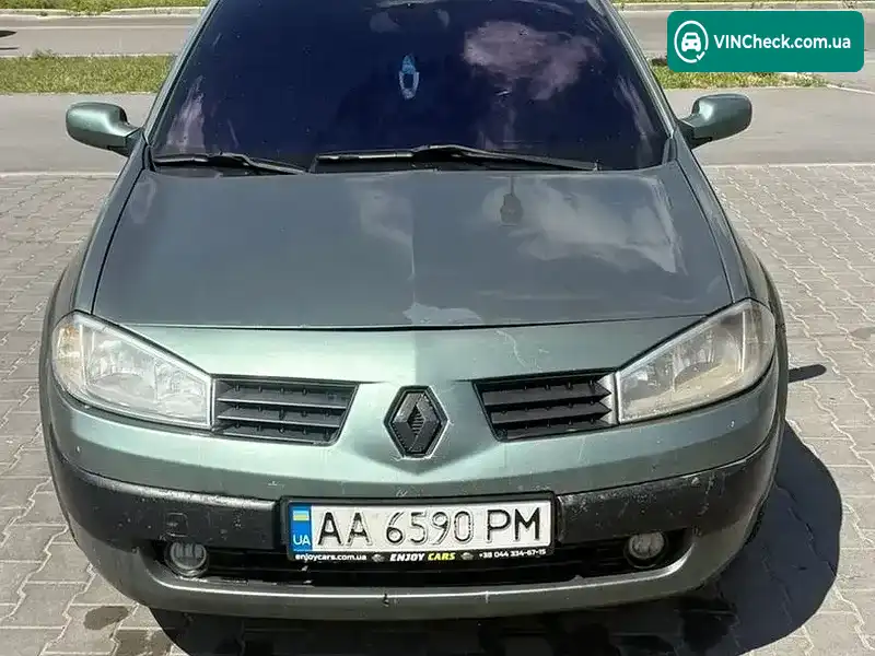 Renault Megane 2004, фото з оголошення 2 з 12, VIN VF1KMR20531300732