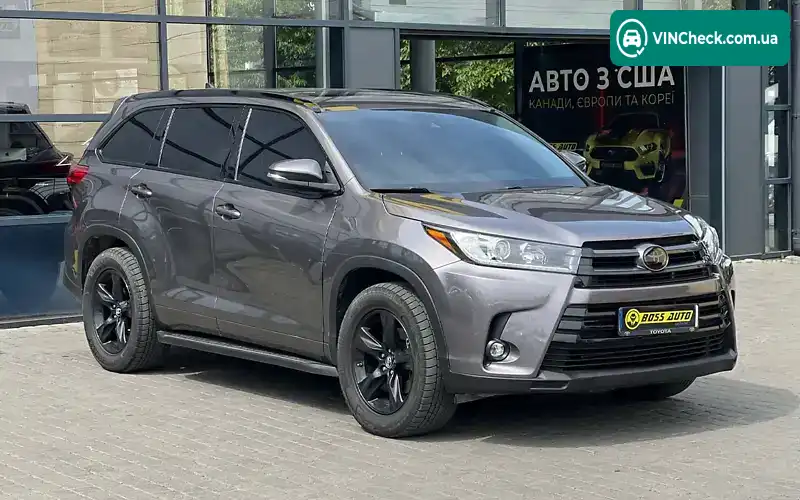 Toyota Highlander 2019, фото з оголошення 1 з 17, VIN 5TDYZRFH6KS362022