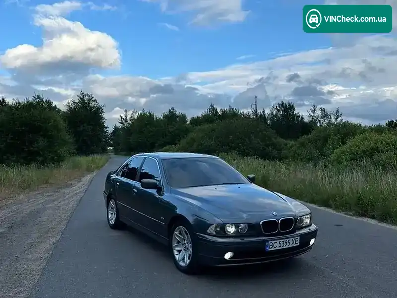 BMW 5 Series 2002, фото з оголошення 1 з 20, VIN WBADL81070GX63918