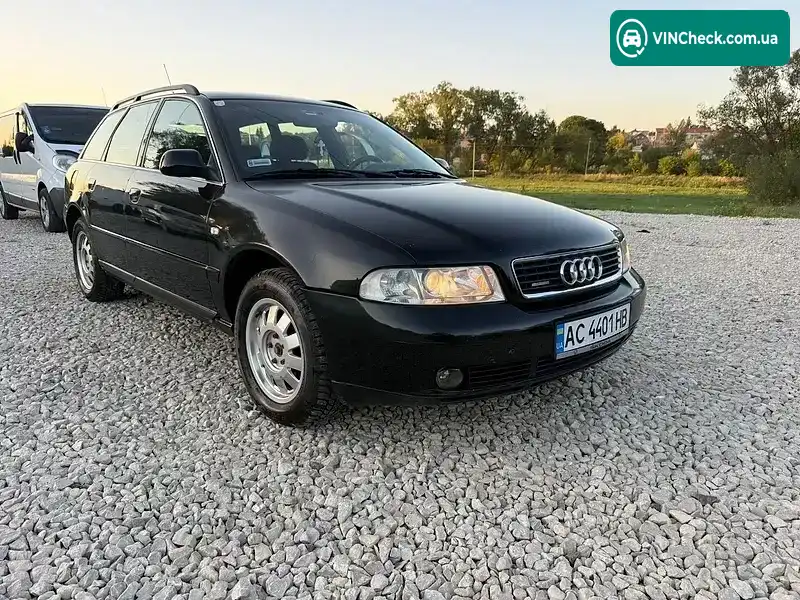 Audi A4 2000, фото з оголошення 1 з 12, VIN WAUZZZ8DZ1A104906