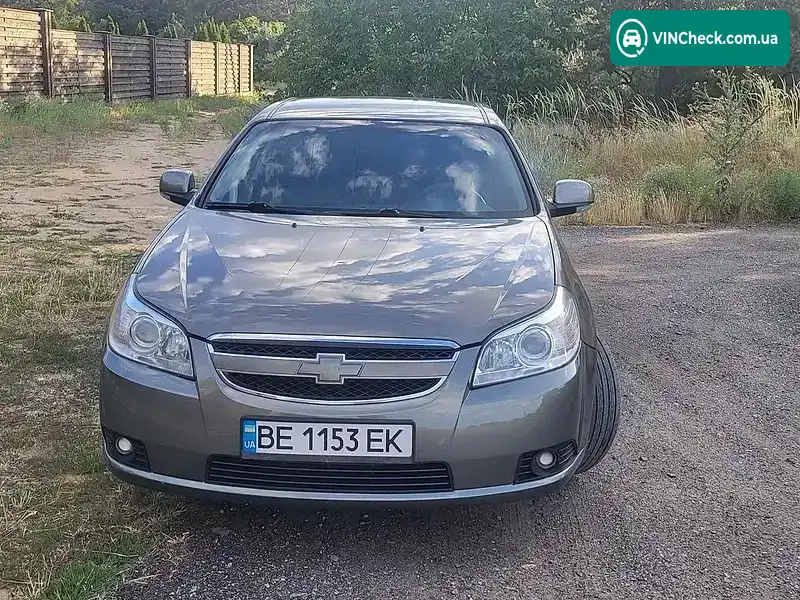 Chevrolet Epica 2009, фото з оголошення 2 з 10, VIN Y6DLA69LE9B151961
