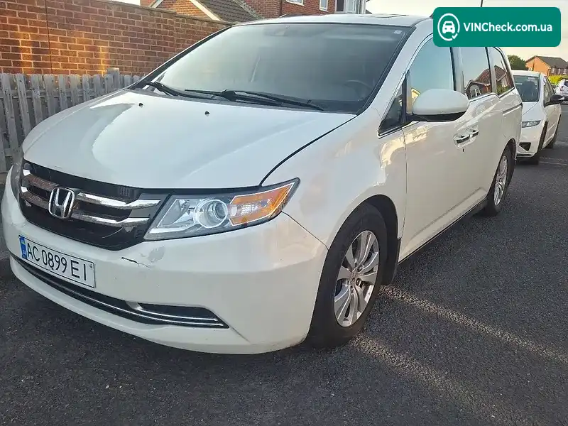 Honda Odyssey 2014, фото з оголошення 2 з 11, VIN 5FNRL5H67FB009423