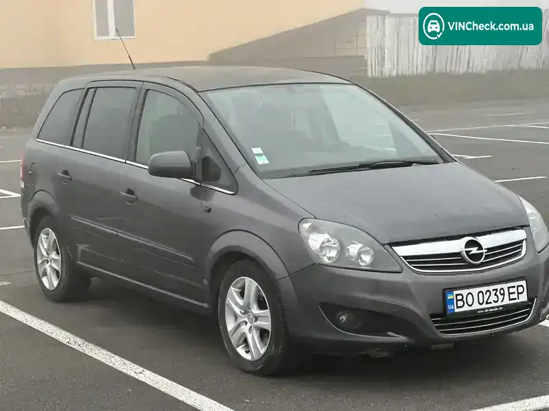 Opel Zafira 2011, фото з оголошення 1 з 8, VIN W0L0AHM75B2083237