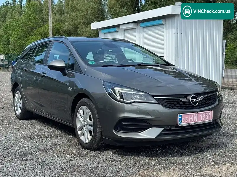 Opel Astra 2020, фото з оголошення 1 з 20, VIN W0VBD8EVXL8028240