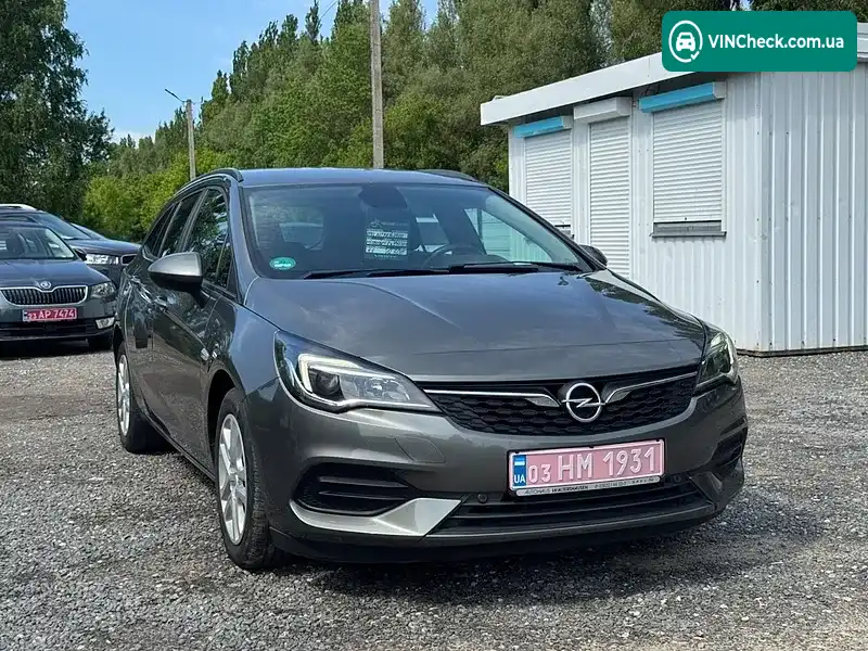 Opel Astra 2020, фото з оголошення 2 з 20, VIN W0VBD8EVXL8028240