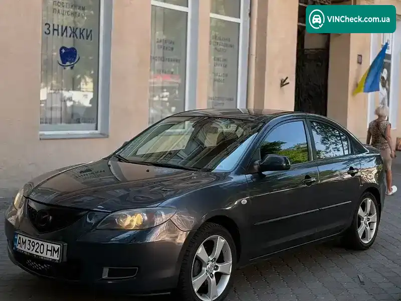 Mazda 3 2007, фото з оголошення 1 з 20, VIN JMZBK12Z271550716