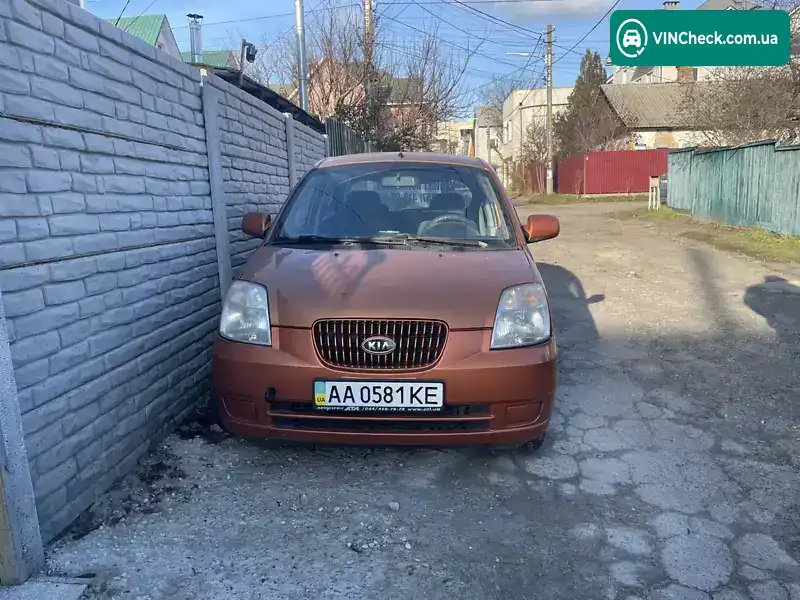 Kia Picanto 2006, фото з оголошення 1 з 10, VIN KNEBA24336T309197