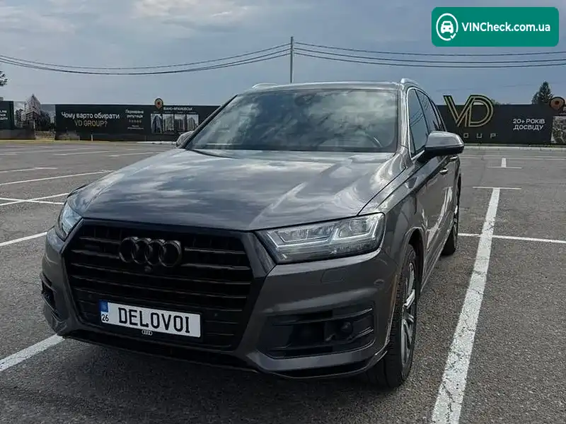 Audi Q7 2019, фото з оголошення 2 з 20, VIN WA1VAAF70KD029646