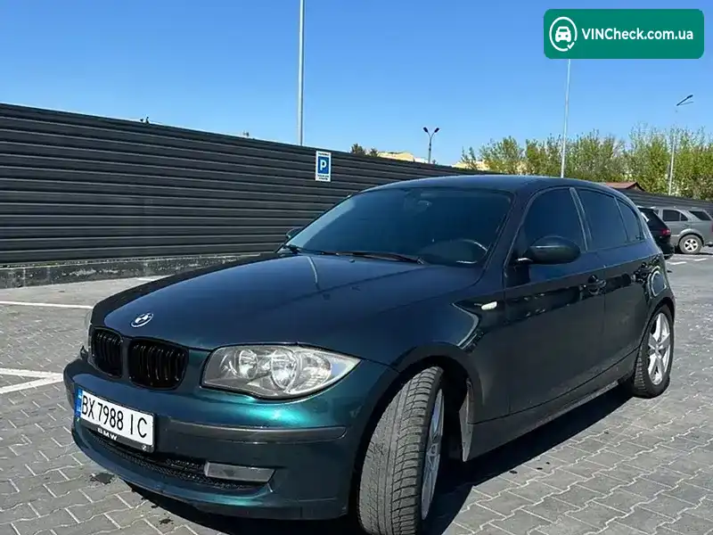 BMW 1 Series 2009, фото з оголошення 1 з 14, VIN WBAUH51030E306308