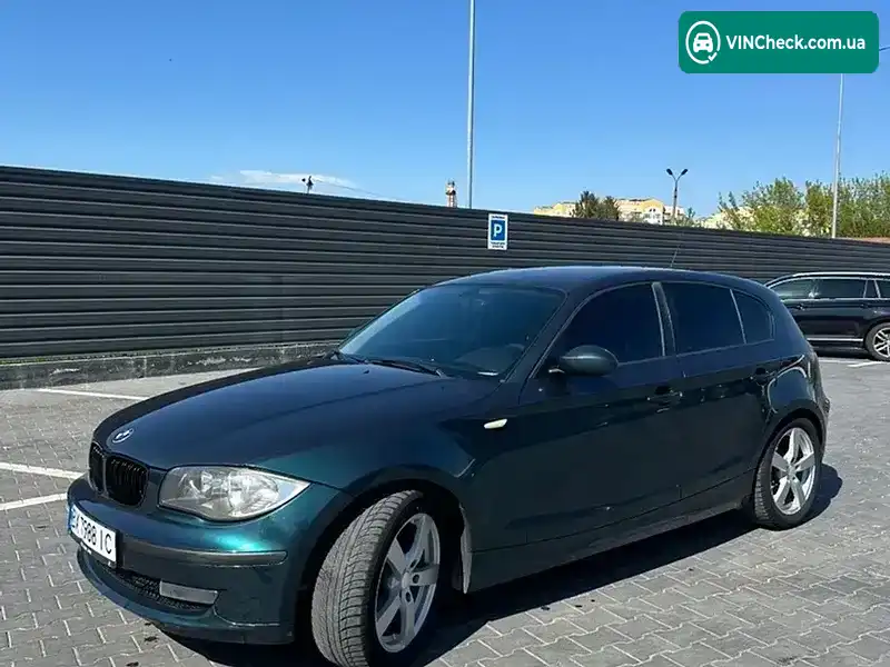 BMW 1 Series 2009, фото з оголошення 2 з 14, VIN WBAUH51030E306308
