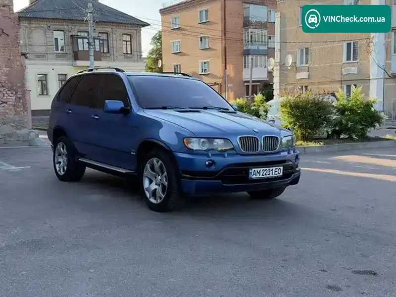 BMW X5 2002, фото з оголошення 1 з 20, VIN WBAFB91050LN72507