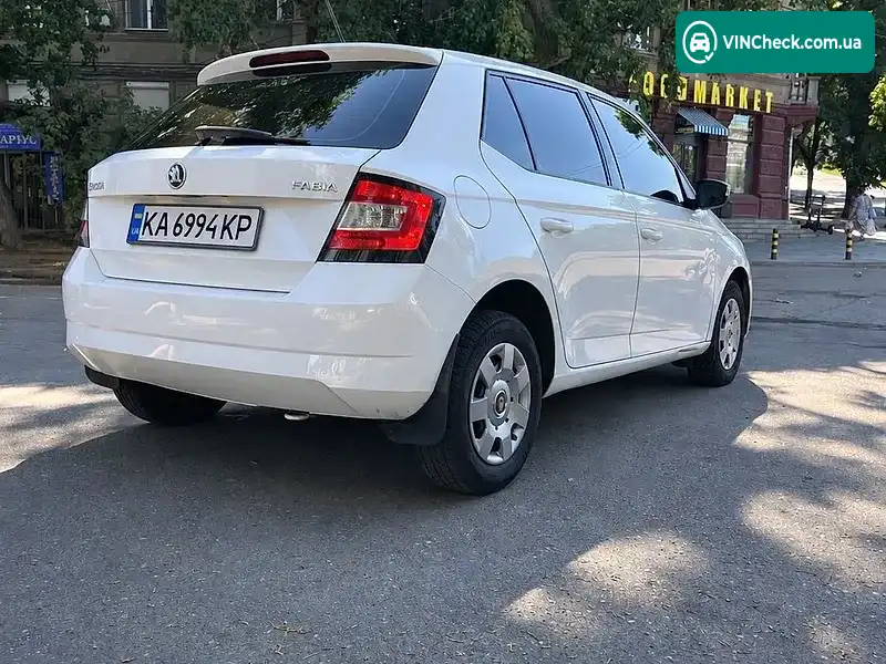 Skoda Fabia 2016, фото з оголошення 2 з 5, VIN TMBEM2NJ4HB500489