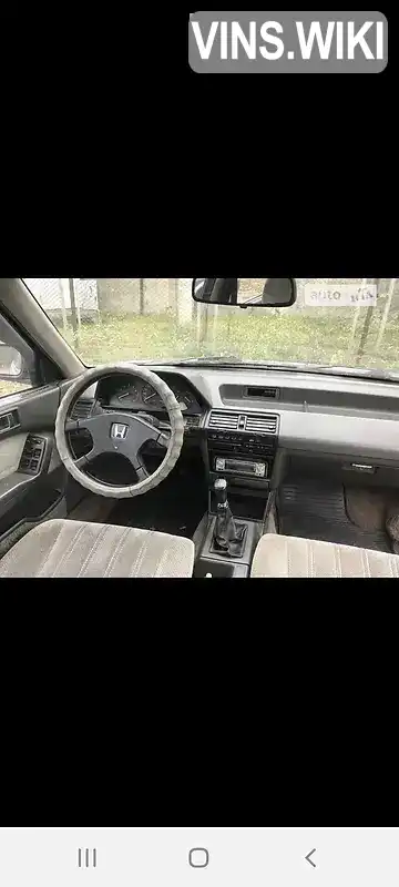 Honda Accord 1986, фото з оголошення 1 з 6, VIN LDAPAK104FGD05532