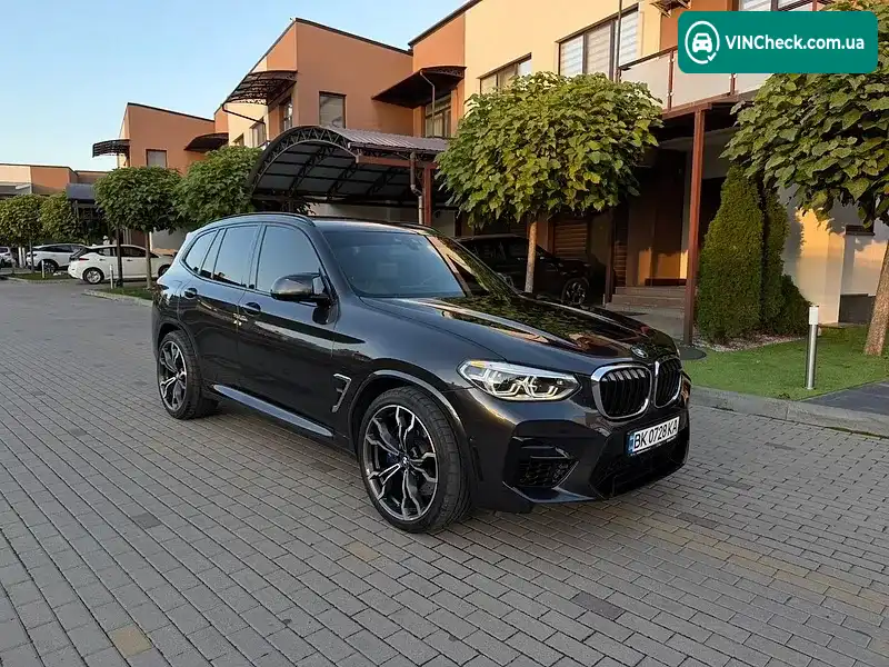 BMW X3 M 2019, фото з оголошення 1 з 13, VIN 5YMTS0C01LLT10364