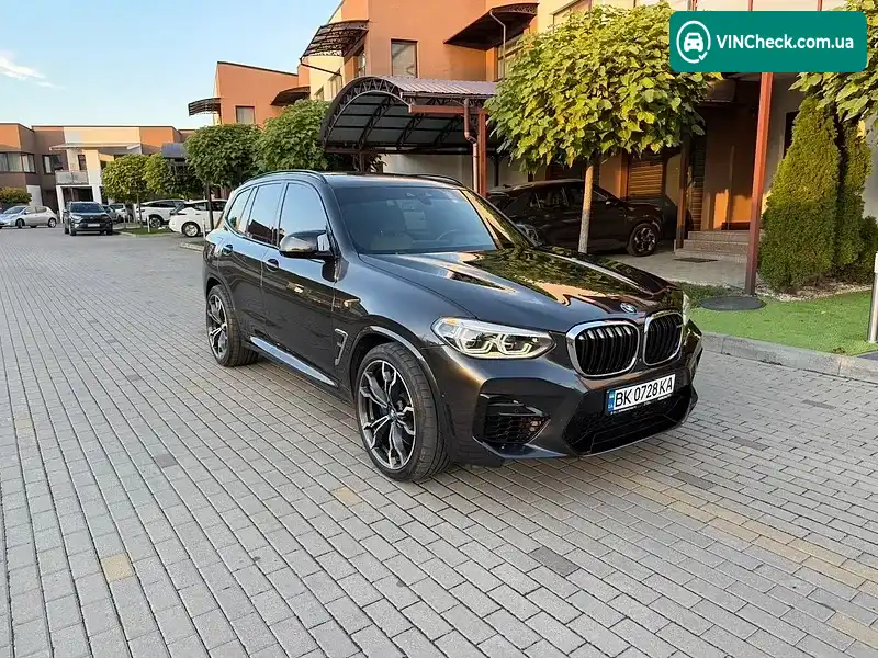 BMW X3 M 2019, фото з оголошення 2 з 13, VIN 5YMTS0C01LLT10364