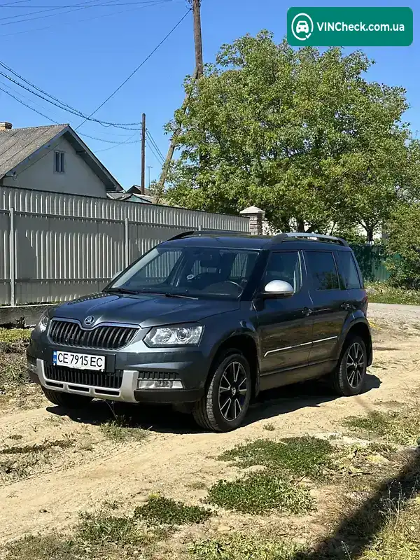 Skoda Yeti 2016, фото з оголошення 1 з 20, VIN TMBLD75L9G6043160