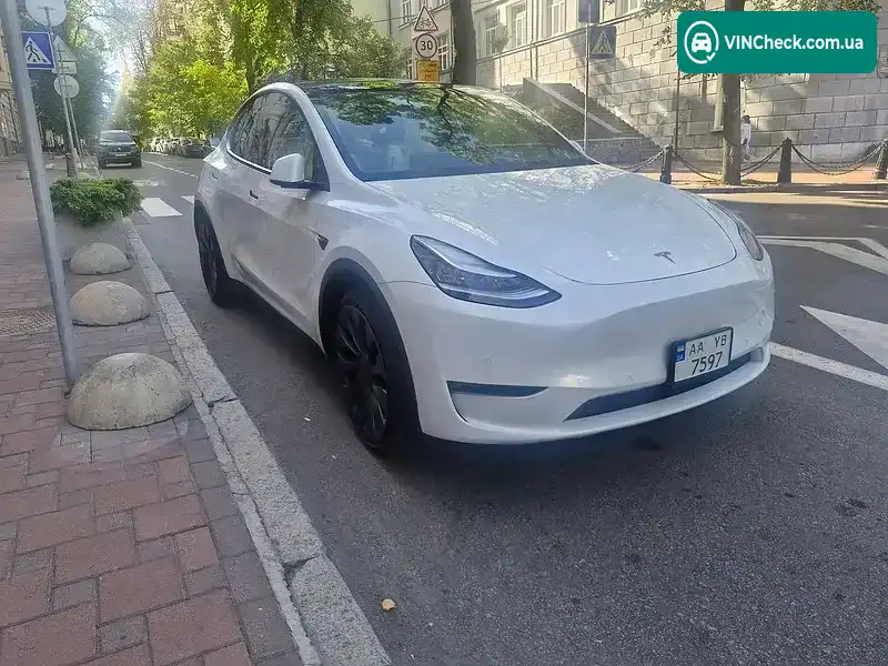 Tesla Model Y 2020, фото з оголошення 1 з 8, VIN 5YJYGDEF7LF023509