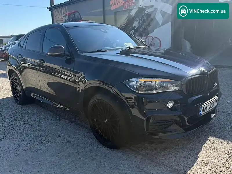 BMW X6 2017, фото з оголошення 1 з 20, VIN WBAKV610700W36522