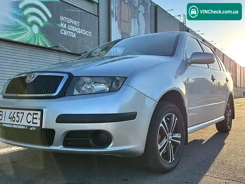 Skoda Fabia 2007, фото з оголошення 1 з 12, VIN TMBJY16Y87B455211