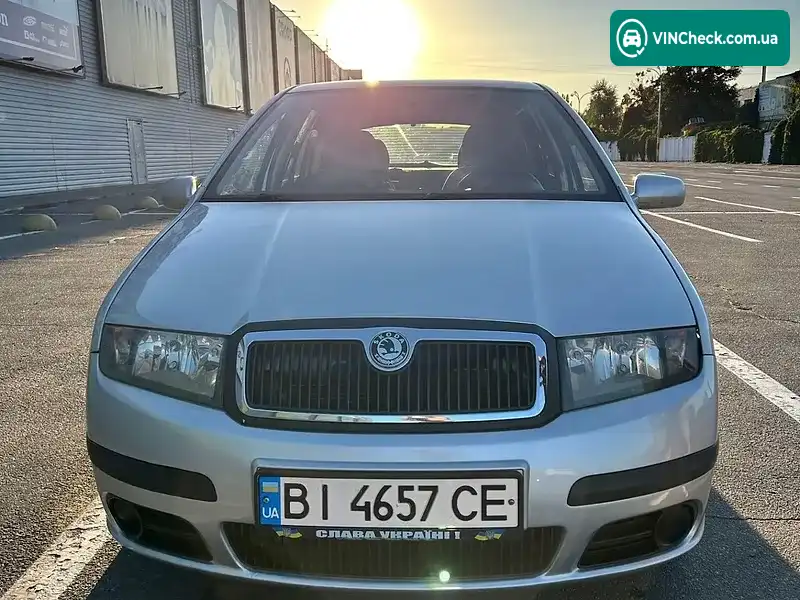 Skoda Fabia 2007, фото з оголошення 2 з 12, VIN TMBJY16Y87B455211
