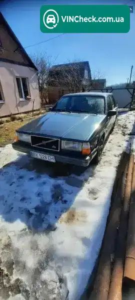 Volvo 740 1991, фото з оголошення 1 з 14, VIN YV1744882H2126084
