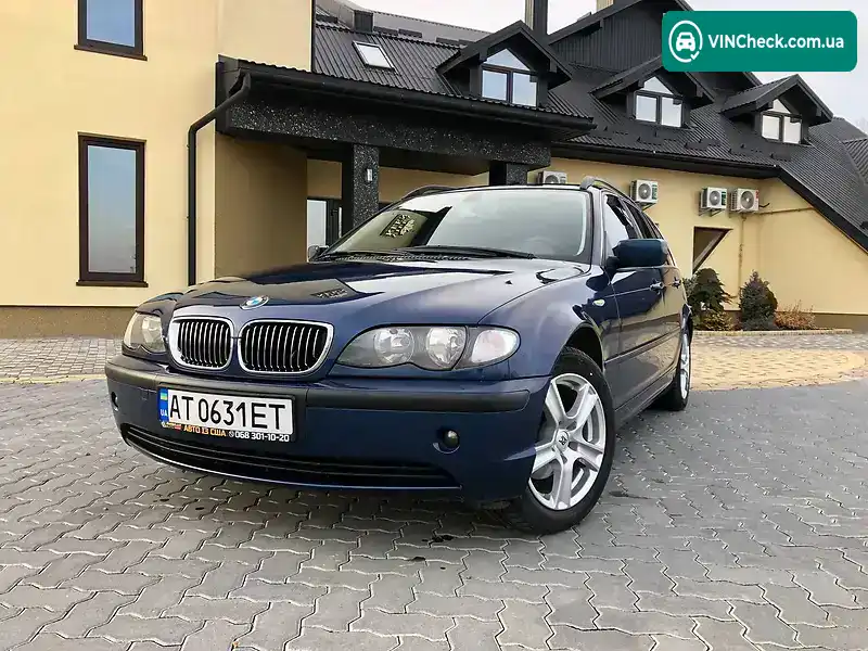 BMW 3 Series 2005, фото з оголошення 1 з 20, VIN WBAEX31090PP66850