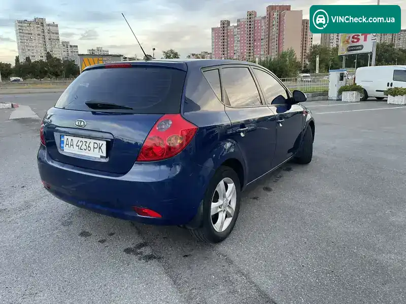 Kia Ceed 2008, фото з оголошення 2 з 20, VIN Y6LFF24238L004384