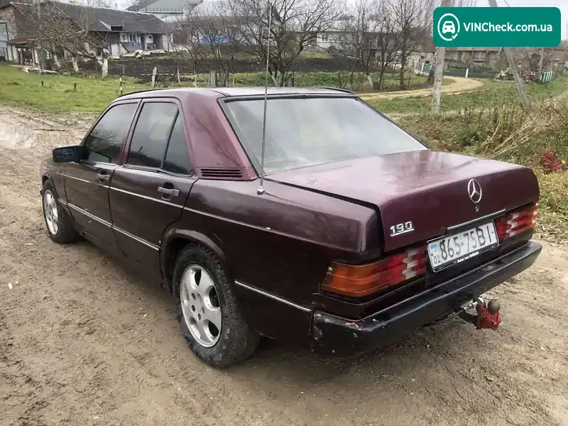 Mercedes-Benz 190 1983, фото з оголошення 1 з 19, VIN WDB20102210002219