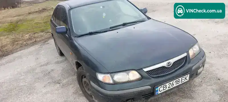 Mazda 626 1999, фото з оголошення 1 з 5, VIN JMZGF14R201207031