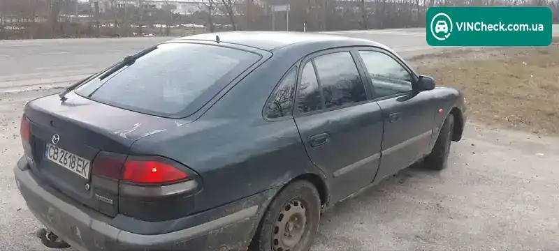 Mazda 626 1999, фото з оголошення 2 з 5, VIN JMZGF14R201207031