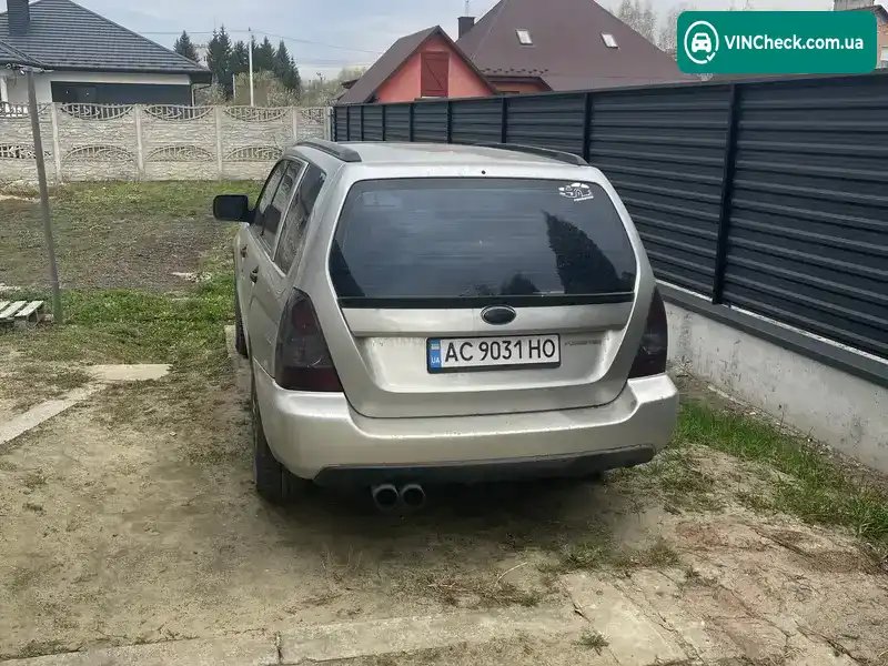 Subaru Forester 2005, фото з оголошення 1 з 7, VIN JF1SG5LW46G071547