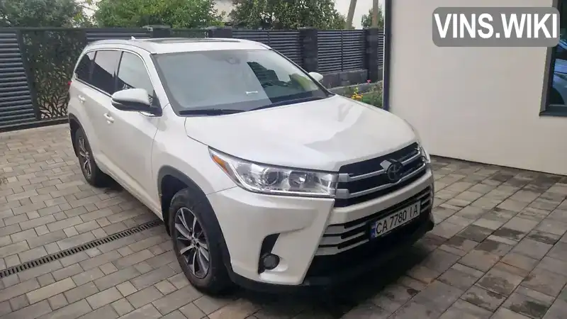 Toyota Highlander 2017, фото з оголошення 1 з 10, VIN 5TDJZRFH2HS446574