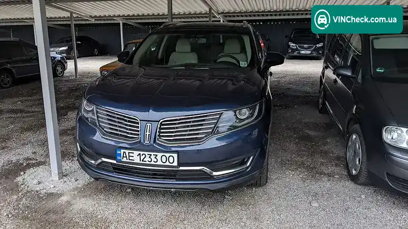 Lincoln MKX 2017, фото з оголошення 1 з 12, VIN 2LMPJ8LR3HBL38121