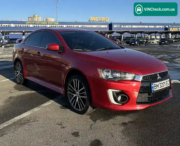 Mitsubishi Lancer 2016, фото з оголошення 1 з 17, VIN JA32V2FW3HU005083