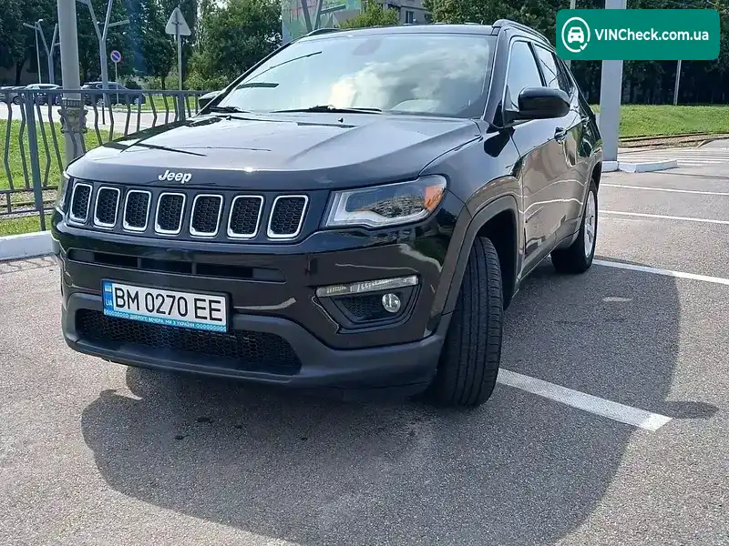 Jeep Compass 2017, фото з оголошення 1 з 20, VIN 3C4NJDBBXJT139355
