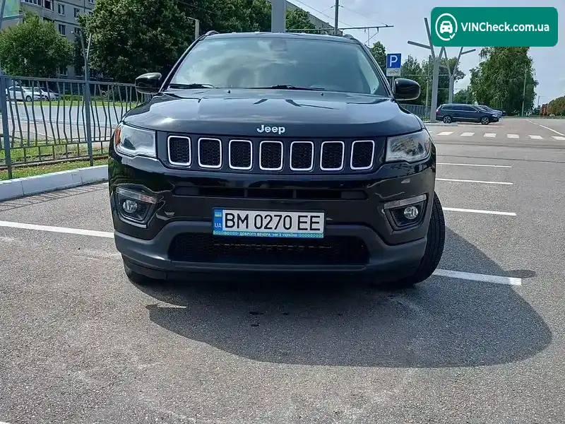 Jeep Compass 2017, фото з оголошення 2 з 20, VIN 3C4NJDBBXJT139355