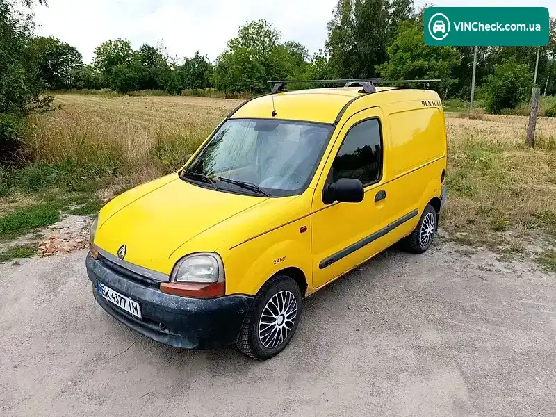 Renault Kangoo 2000, фото з оголошення 1 з 8, VIN VF1FC0DAF23192588