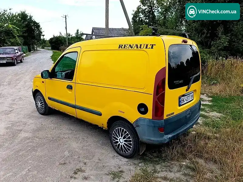 Renault Kangoo 2000, фото з оголошення 2 з 8, VIN VF1FC0DAF23192588